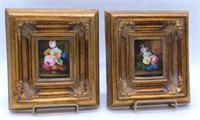 Petite Floral Oils on Board.
