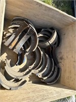 Crate of Semi brake pads