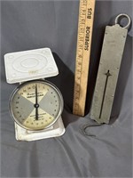 Pair of vintage scales