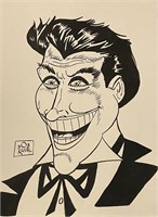 Attr Bob Kane American (1915 - 1998) Ink on paper