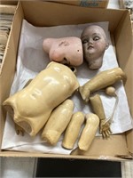 vintage doll parts