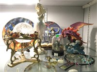 Vintage glassware and collectibles