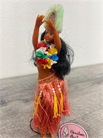 Vintage Dancing Hawaiian girl doll
