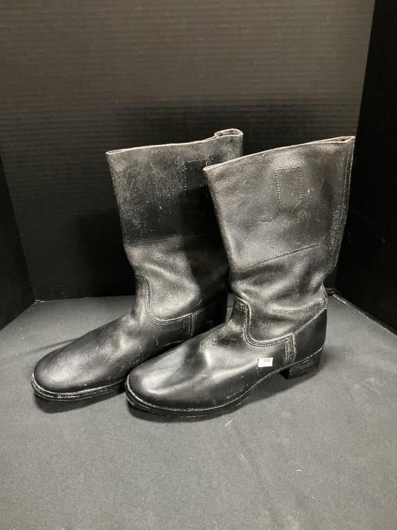Early Boots With Steel Tacked Soles.