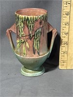 Roseville vase, moss pattern