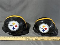 Signed Pittsburgh Steelers hard hat with