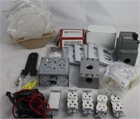 Lot of branded Electrical Supplies Some New