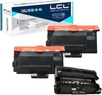 LCL Compatible for Brother TN850 TN820, Black, 8k,