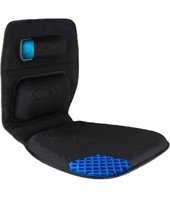 FOMI Premium Gel Seat Cushion and Firm Back Suppor