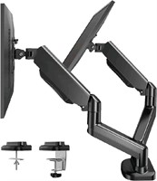 Dual Arm Monitor Stand - Adjustable Gas Spring Com