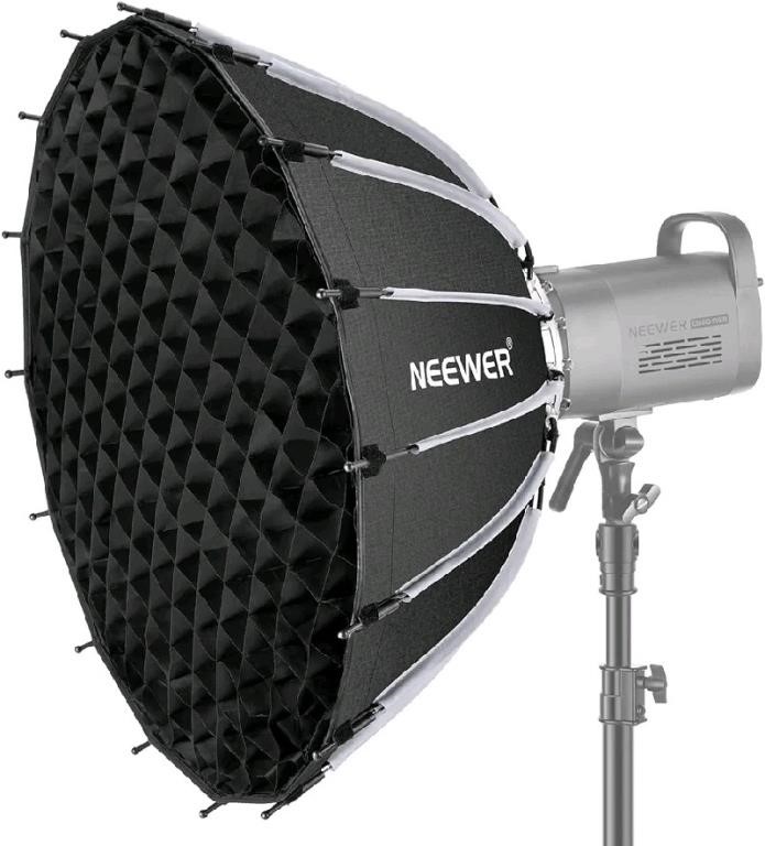 NEEWER 26inch/65cm Parabolic Softbox Quick Set up