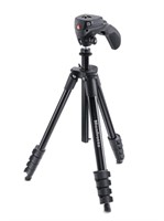 Manfrotto Compact Action aluminium tripod with hyb
