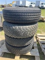 (4) Misc Spare Tires