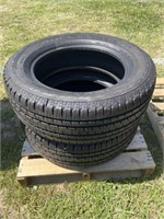 (2) Bridgestone Dueler P245/60R18 Tires
