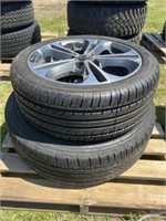(2) Spare Wheels & Tires