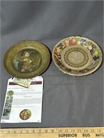 Pair of antique tin plates(Jack’s Fallstaff plate)