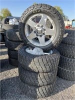 (4) Roadone Cavalry M/TX LT275/60R20 Tires & Rims