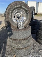 (4) Discover S/T Cooper LT285/75R16 Tires & Rims