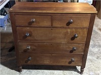 Very nice antique chest with dovetail drawers