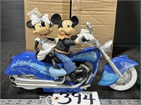 Bradford Exchange Mickey & Minnie Motorcycle