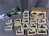 Toy cars new in the boxes