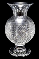 Waterford Crystal Julia Rose Footed Vase.