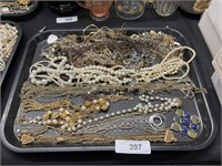 Vintage Women’s Costume Jewelry Necklaces.