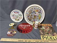 Collectibles lot including advertising