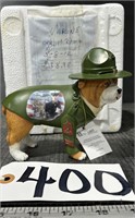 Hamilton Collection Marine Bulldog Sculpture #255