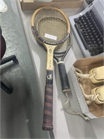 Poncho Gonzalez tennis racket