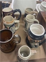 Small beer steins