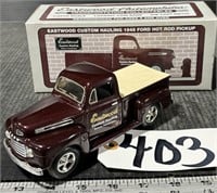 Eastwood '48 Custom Ford Pickup Die Cast Coin Bank