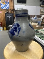 stoneware croc pitcher