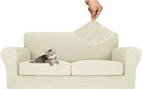 MAXIJIN, 3 Piece Couch Covers for XL Loveseat, 2 C