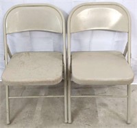 Metal Folding Chair [x2]