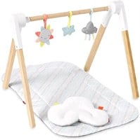 Skip Hop Wooden Baby Gym, Silver Lining Cloud Acti