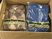 10 NOS Weatherman & Haband Men’s Shirts.