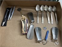 spoons and misc lot