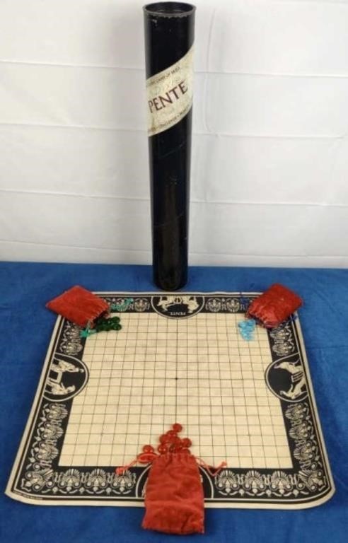 Pente - The Classic Game of Skill in Black Tube