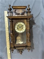 Antique German regulator clock