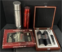Flask Sets & Thermos Drink Carriers.