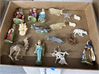 vintage nativity figures