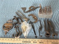 Old tool and hardware lot
