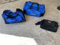 2 Duffel Bags & Laptop Bag