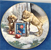 "Double Take" Collector Plate by Jim Lamb