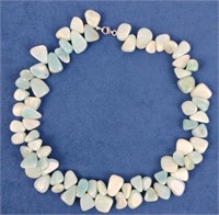 Chunky Polished Stone Necklace