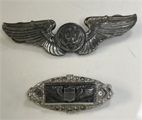 U.S Air Crew Badges.