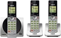 VTech DECT 6.0 Three Handset Cordless Phone with