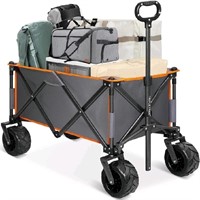 Triple Tree Foldable Wagon Cart, Utility Wagon Car