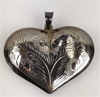 Sterling Heart Pendant